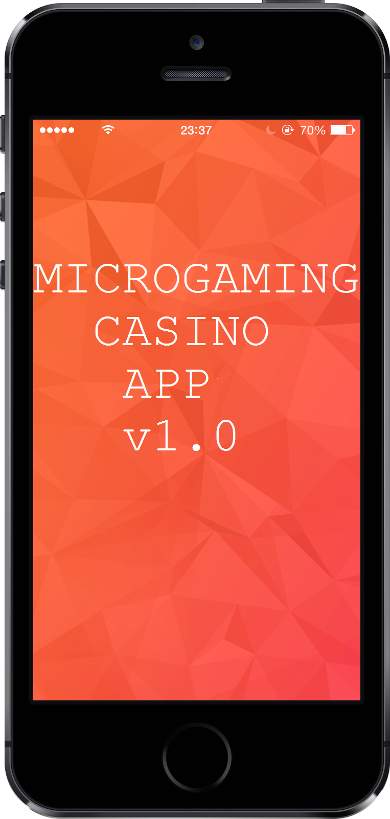 splash screens in Microgaming apps for iPhone